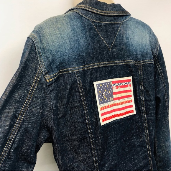 Tommy Hilfiger Patriotic Denim Trucker Jacket - Picture 3 of 16